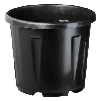 10L (27.5cm) Scolloped Pot 98% Recycled Black